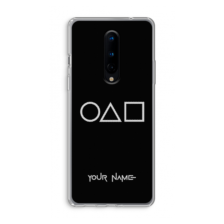 Squid Game: OnePlus 8 Transparant Hoesje