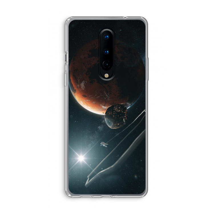 Mars Renaissance: OnePlus 8 Transparant Hoesje