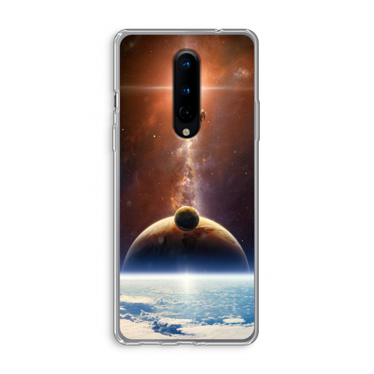Omicron 2019: OnePlus 8 Transparant Hoesje