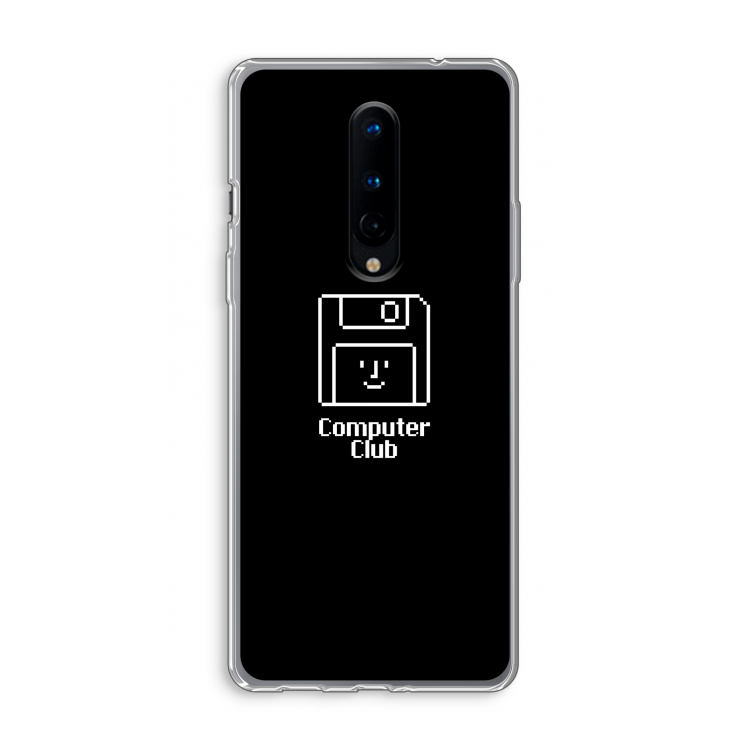 Hello: OnePlus 8 Transparant Hoesje