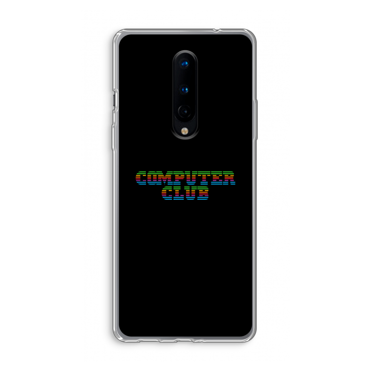 Retro: OnePlus 8 Transparant Hoesje