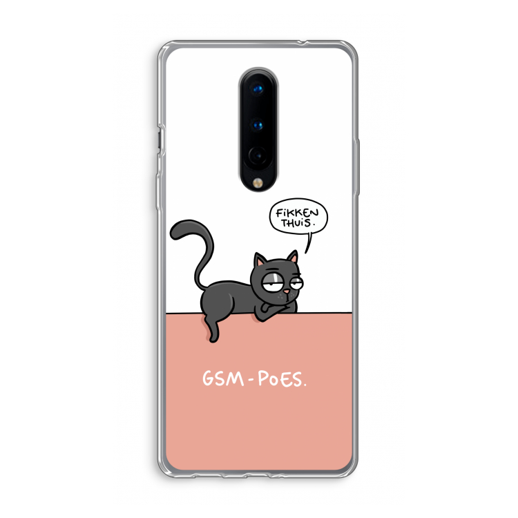 GSM poes: OnePlus 8 Transparant Hoesje