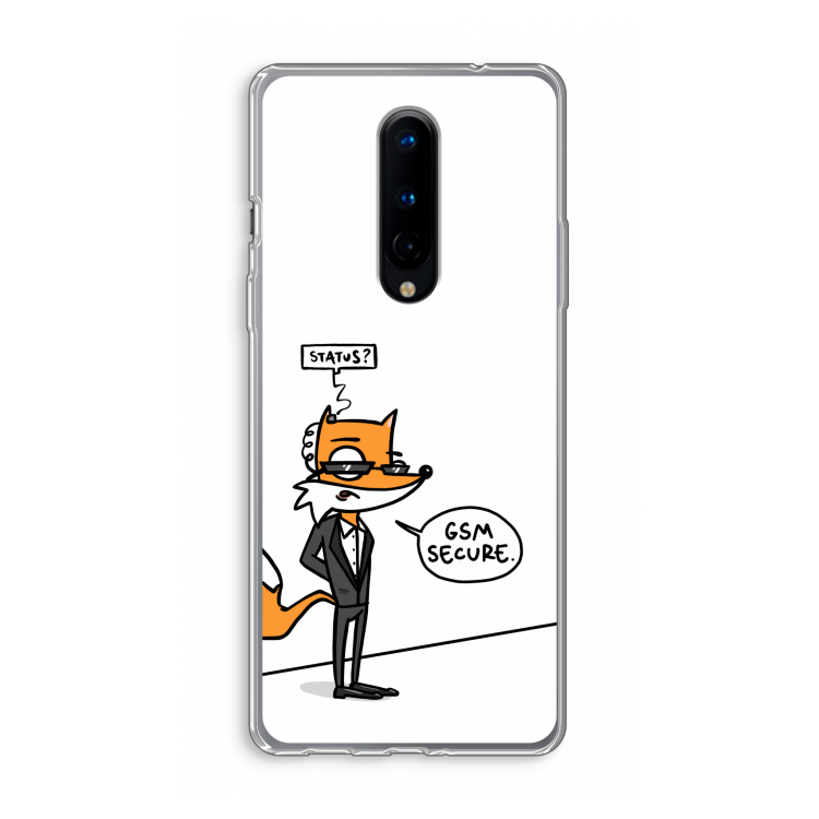GSM secure: OnePlus 8 Transparant Hoesje
