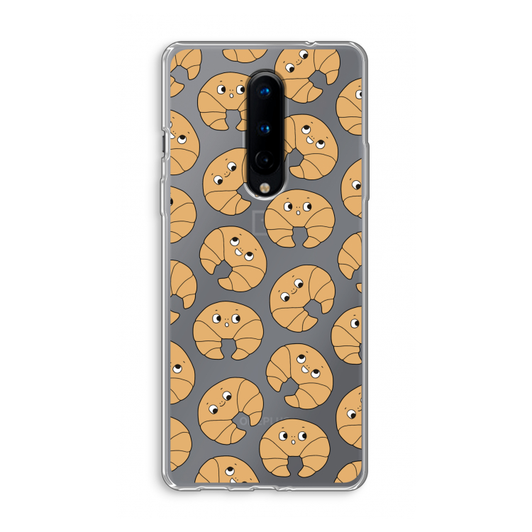 Croissant: OnePlus 8 Transparant Hoesje