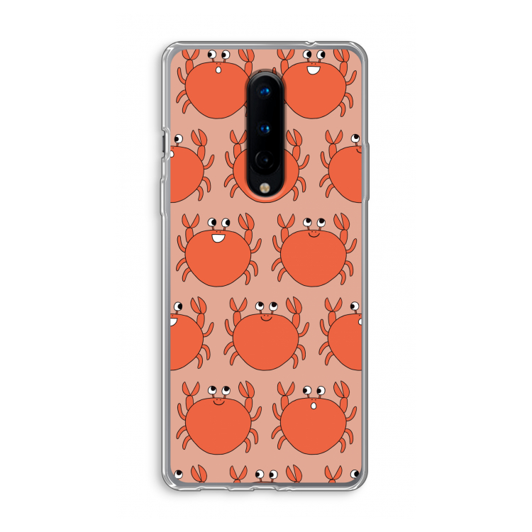 Krab: OnePlus 8 Transparant Hoesje
