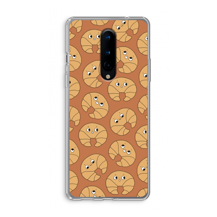 Croissant: OnePlus 8 Transparant Hoesje