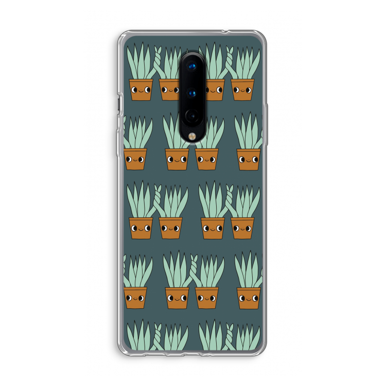Sansevieria: OnePlus 8 Transparant Hoesje