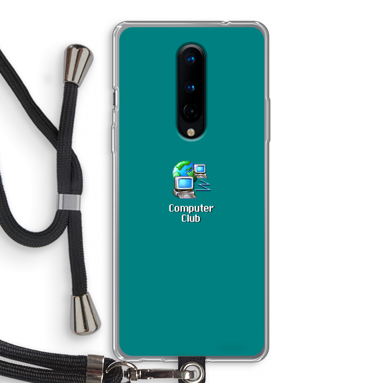 Win98: OnePlus 8 Transparant Hoesje met koord