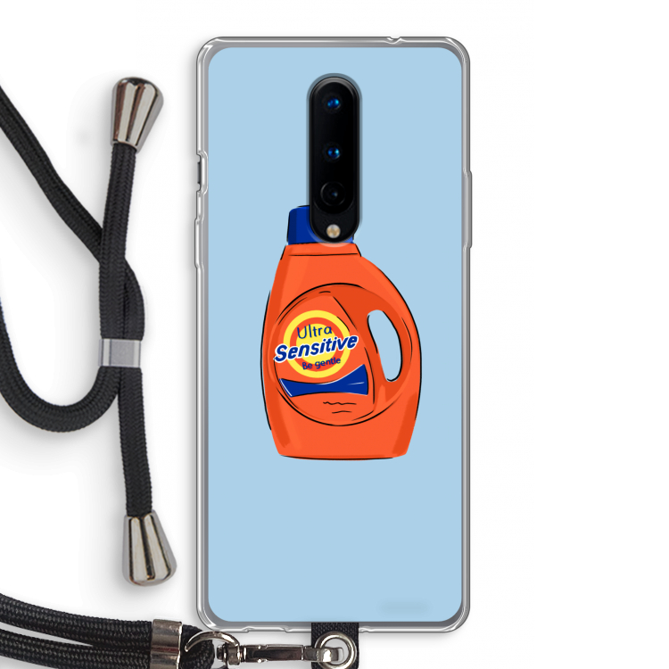 Ultra Sensitive: OnePlus 8 Transparant Hoesje met koord