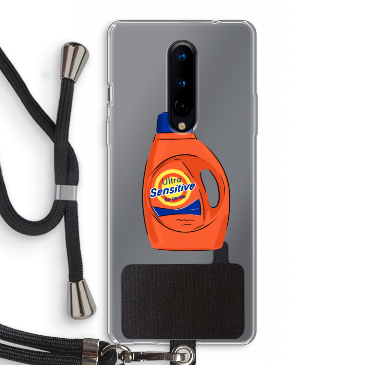 Ultra Sensitive: OnePlus 8 Transparant Hoesje met koord