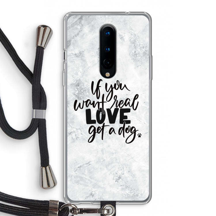 Partner in crime: OnePlus 8 Transparant Hoesje met koord