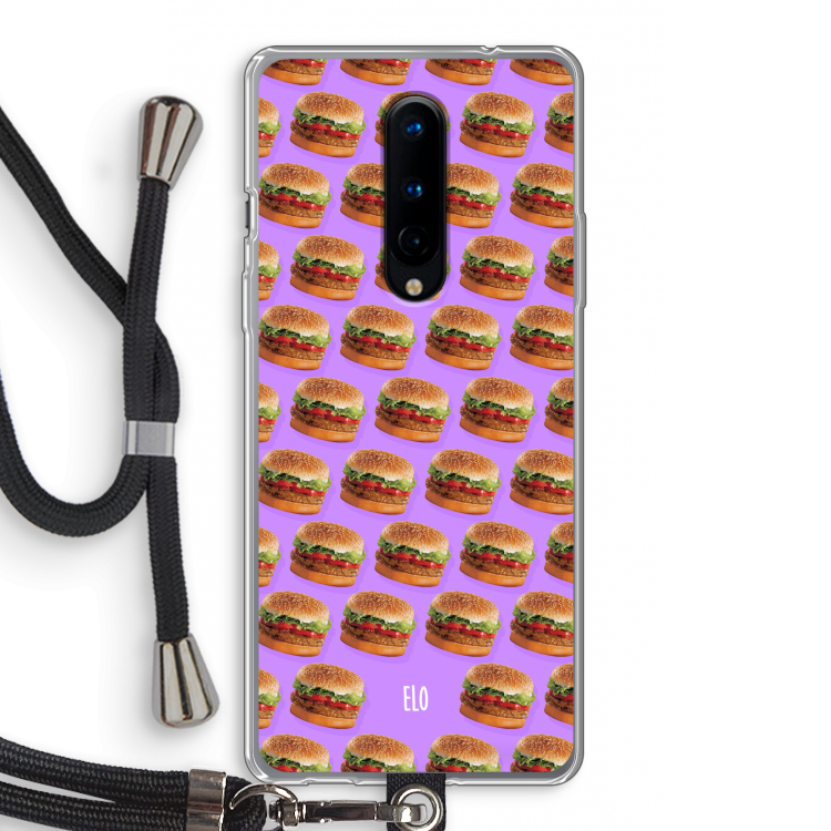 Giants: OnePlus 8 Transparant Hoesje met koord