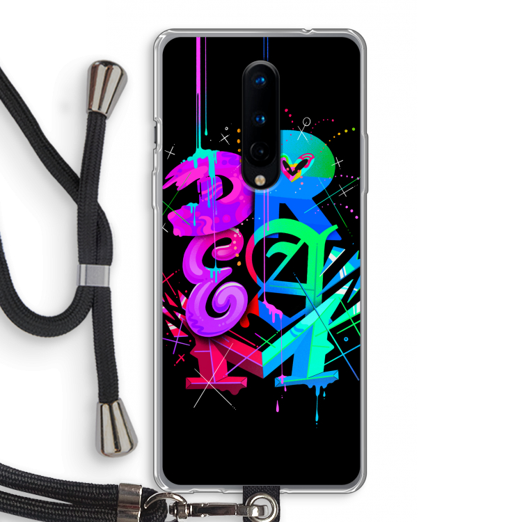 Dream: OnePlus 8 Transparant Hoesje met koord