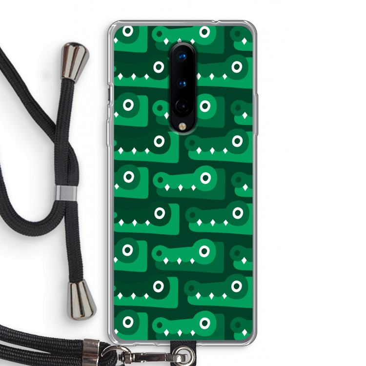 Crocs: OnePlus 8 Transparant Hoesje met koord
