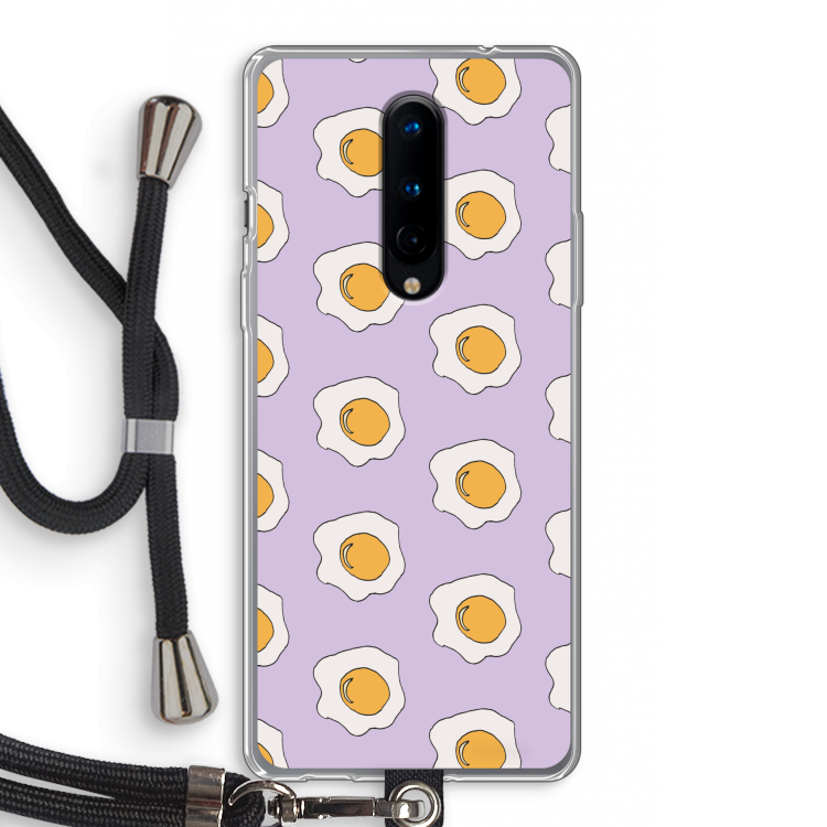 Bacon to my eggs #1: OnePlus 8 Transparant Hoesje met koord