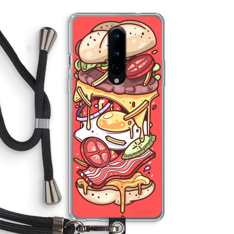 Diet Coke Please: OnePlus 8 Transparant Hoesje met koord