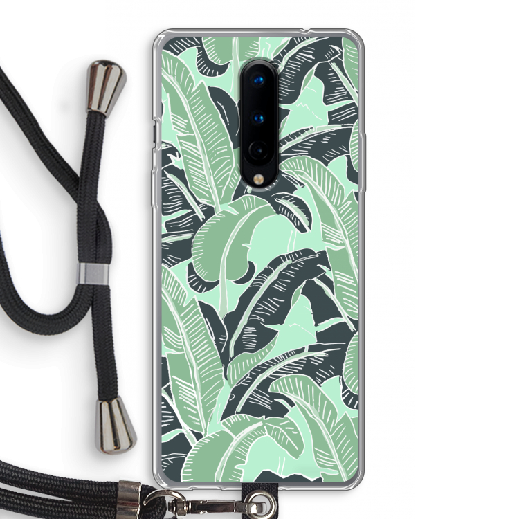 This Sh*t Is Bananas: OnePlus 8 Transparant Hoesje met koord