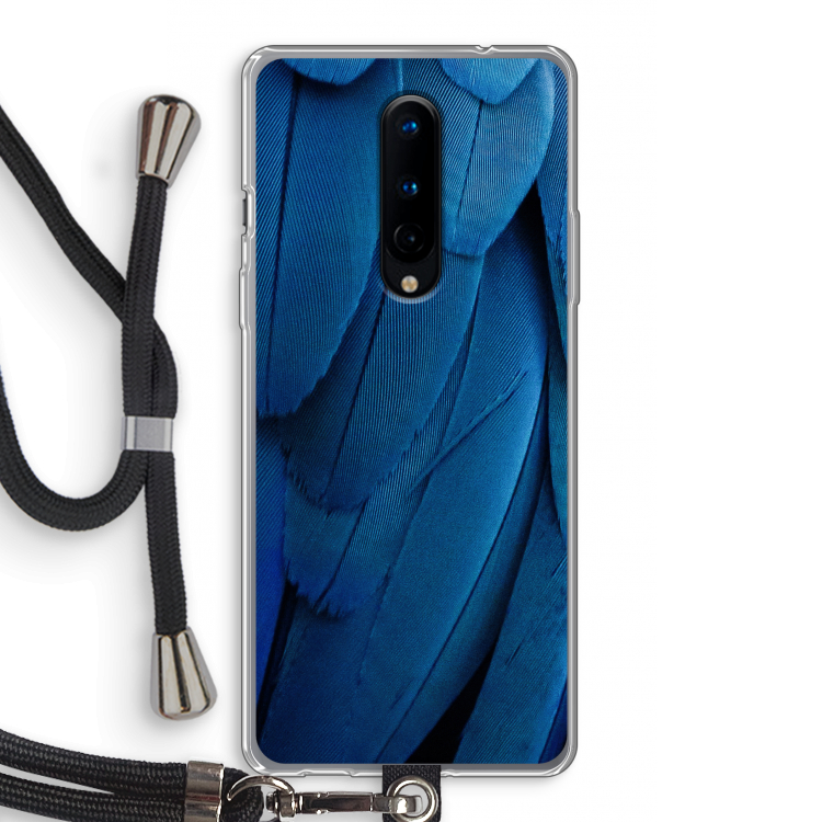 Pauw: OnePlus 8 Transparant Hoesje met koord