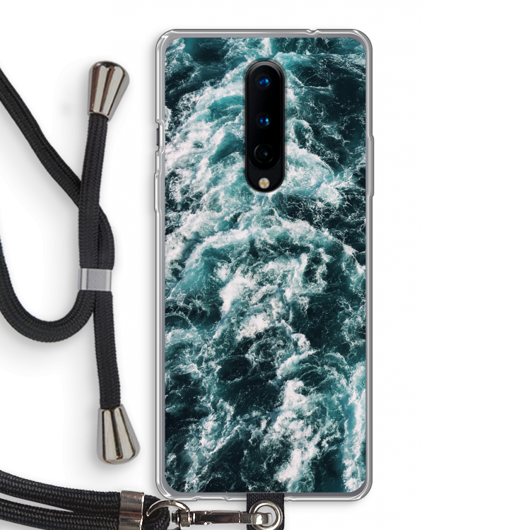 Zee golf: OnePlus 8 Transparant Hoesje met koord