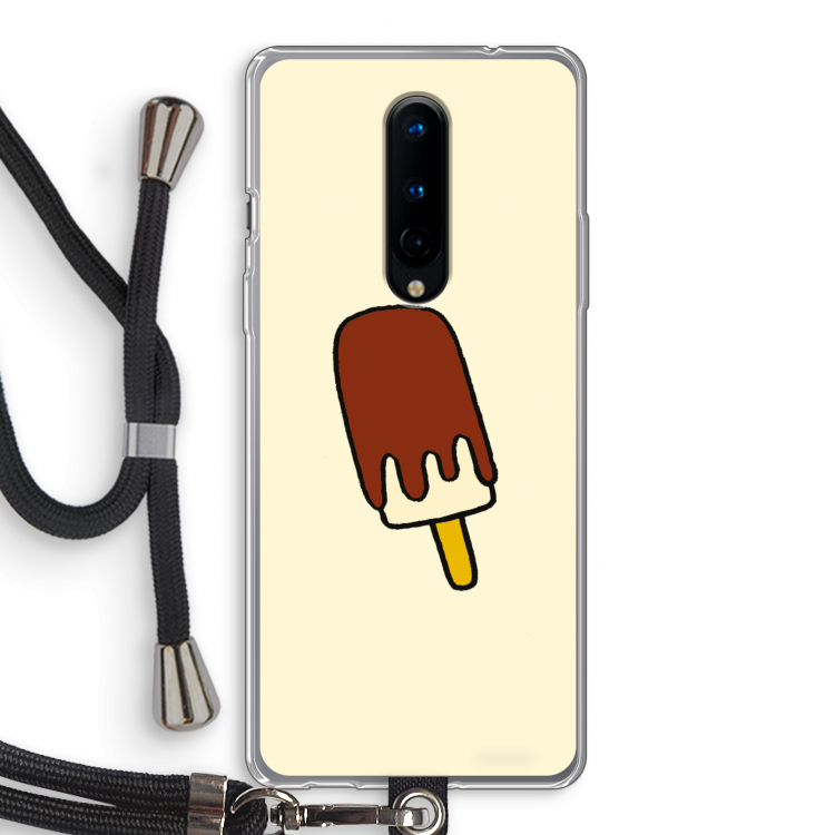 Frisco: OnePlus 8 Transparant Hoesje met koord