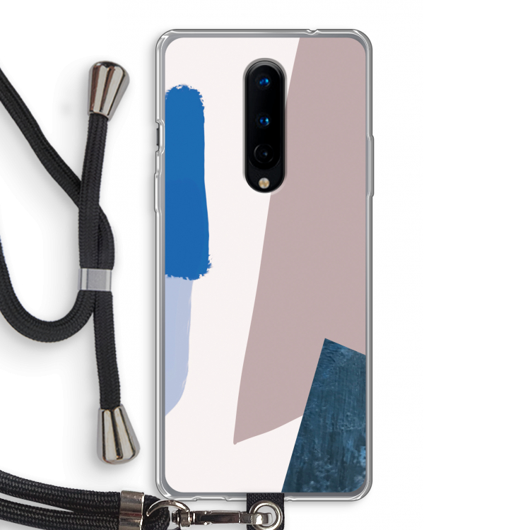 Lapis: OnePlus 8 Transparant Hoesje met koord