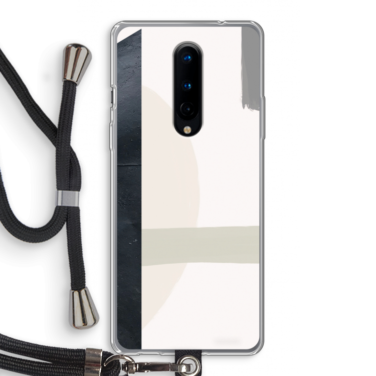 Baca: OnePlus 8 Transparant Hoesje met koord