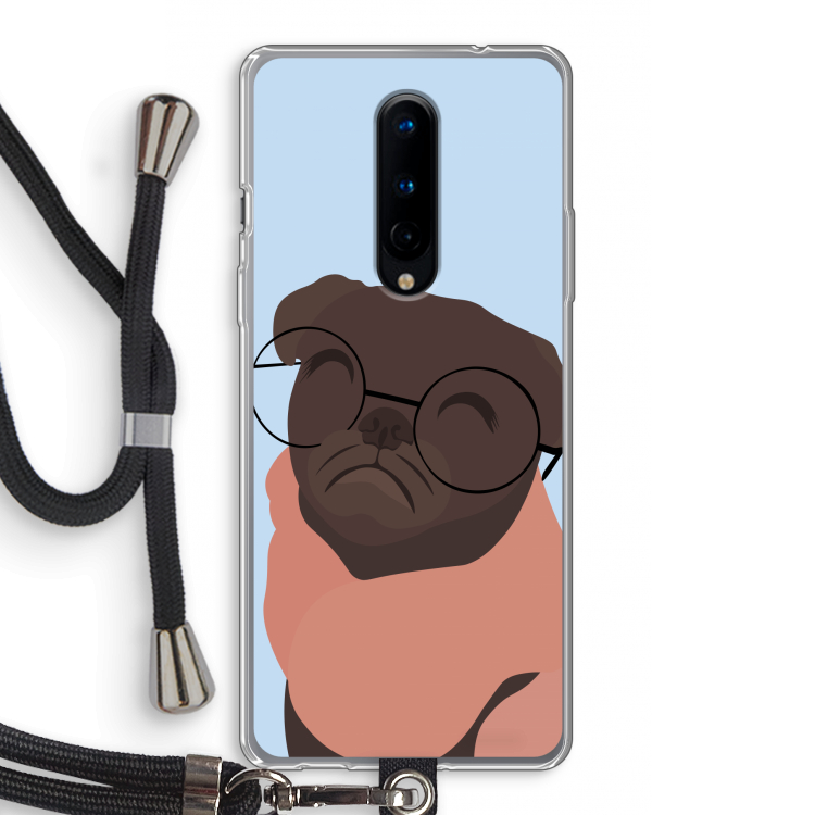 Ludo: OnePlus 8 Transparant Hoesje met koord