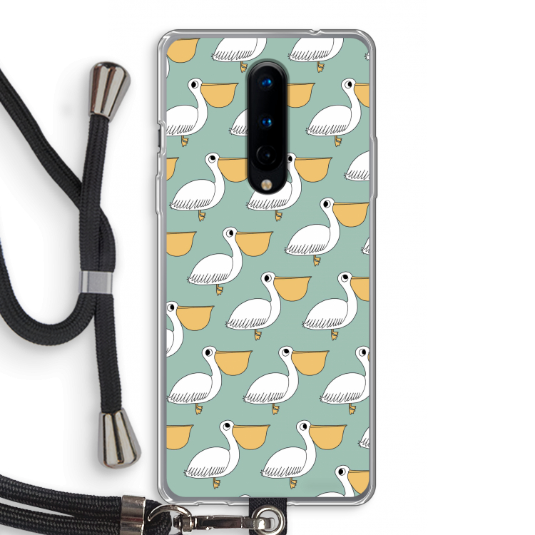 Pelican: OnePlus 8 Transparant Hoesje met koord