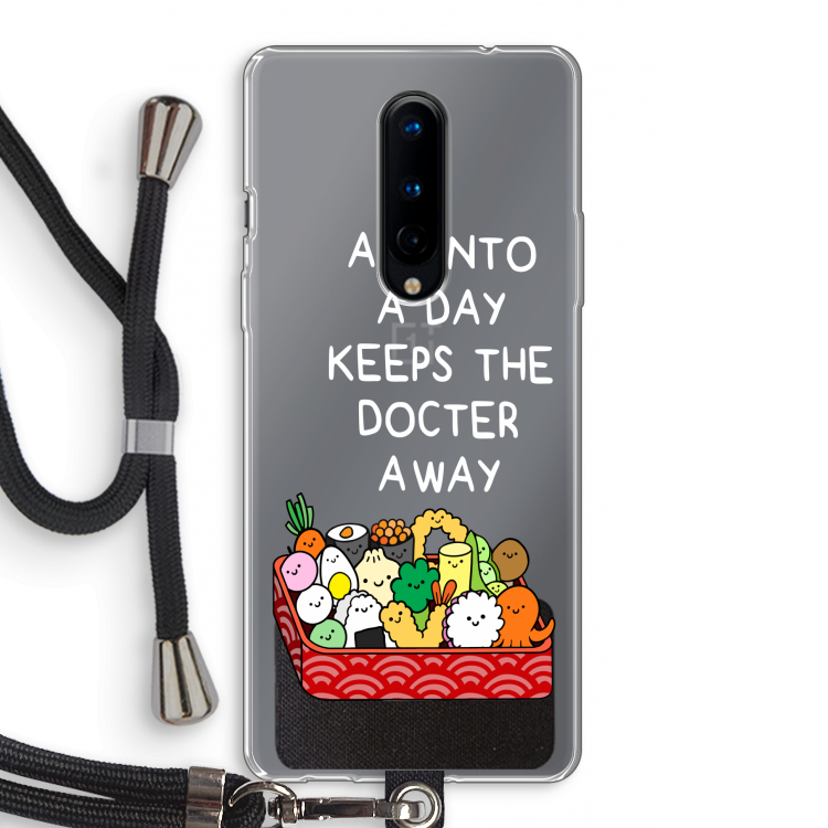 Bento a day: OnePlus 8 Transparant Hoesje met koord