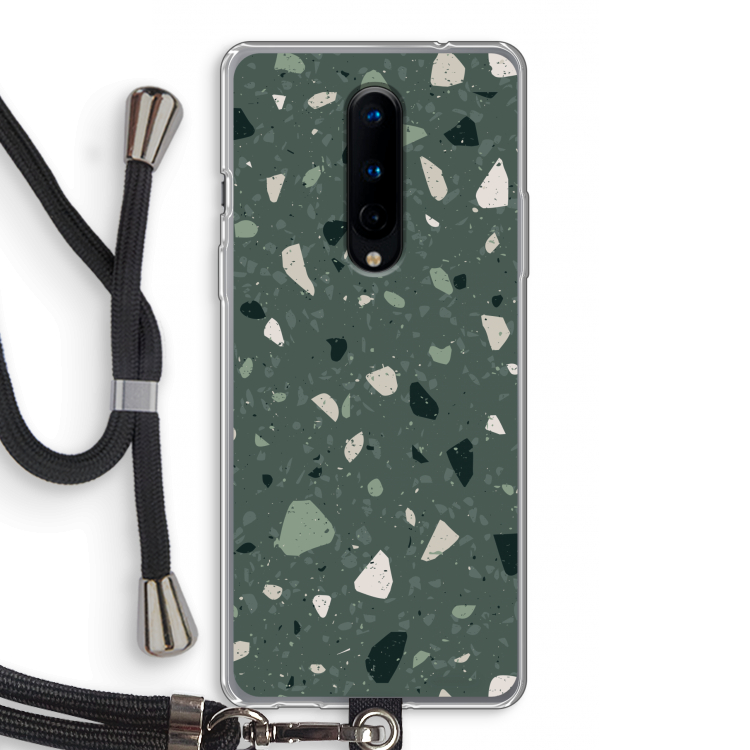 Terrazzo N°19: OnePlus 8 Transparant Hoesje met koord