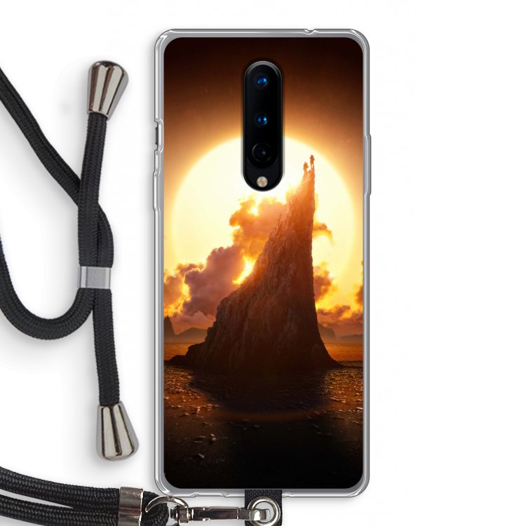 Children of the Sun: OnePlus 8 Transparant Hoesje met koord