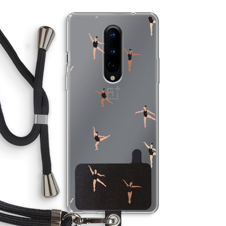 Dancing #1: OnePlus 8 Transparant Hoesje met koord