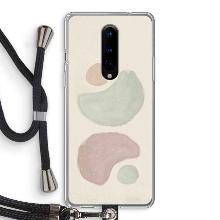 Geo #10: OnePlus 8 Transparant Hoesje met koord