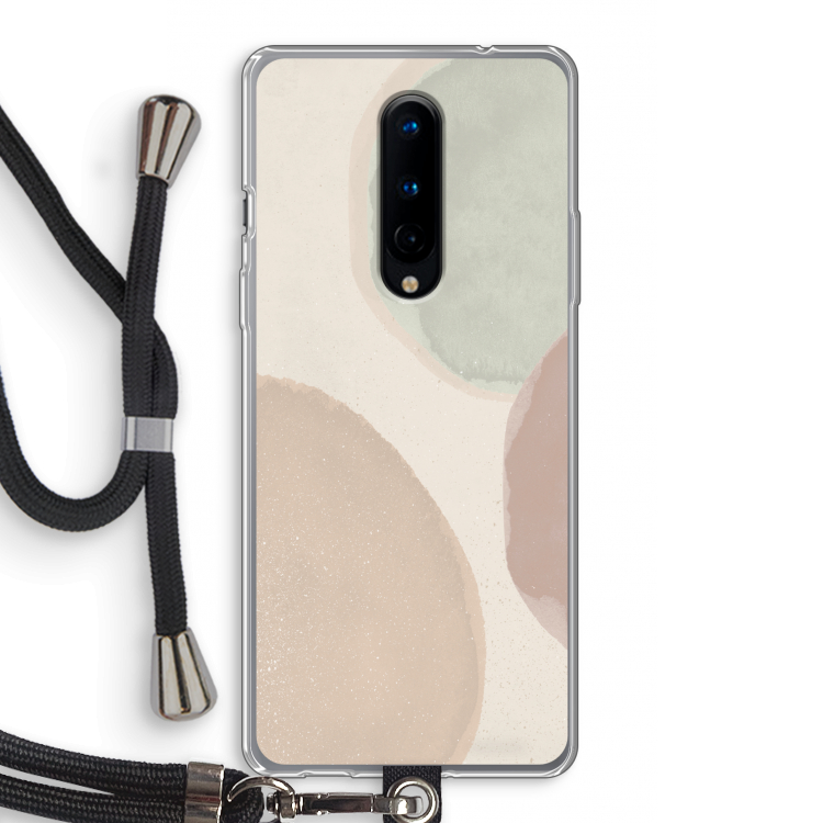 Geo #8: OnePlus 8 Transparant Hoesje met koord