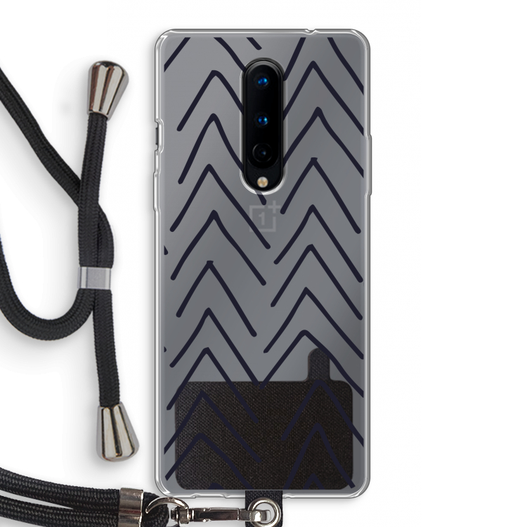 Marrakech Arrows: OnePlus 8 Transparant Hoesje met koord