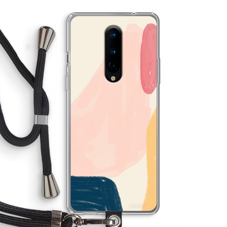 Saturday Flow: OnePlus 8 Transparant Hoesje met koord
