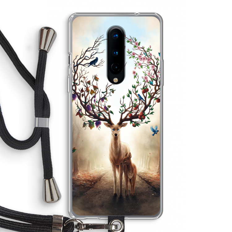 Seasons Change: OnePlus 8 Transparant Hoesje met koord