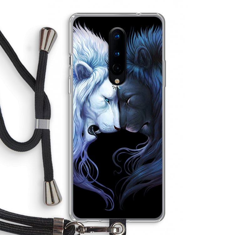 Brotherhood: OnePlus 8 Transparant Hoesje met koord