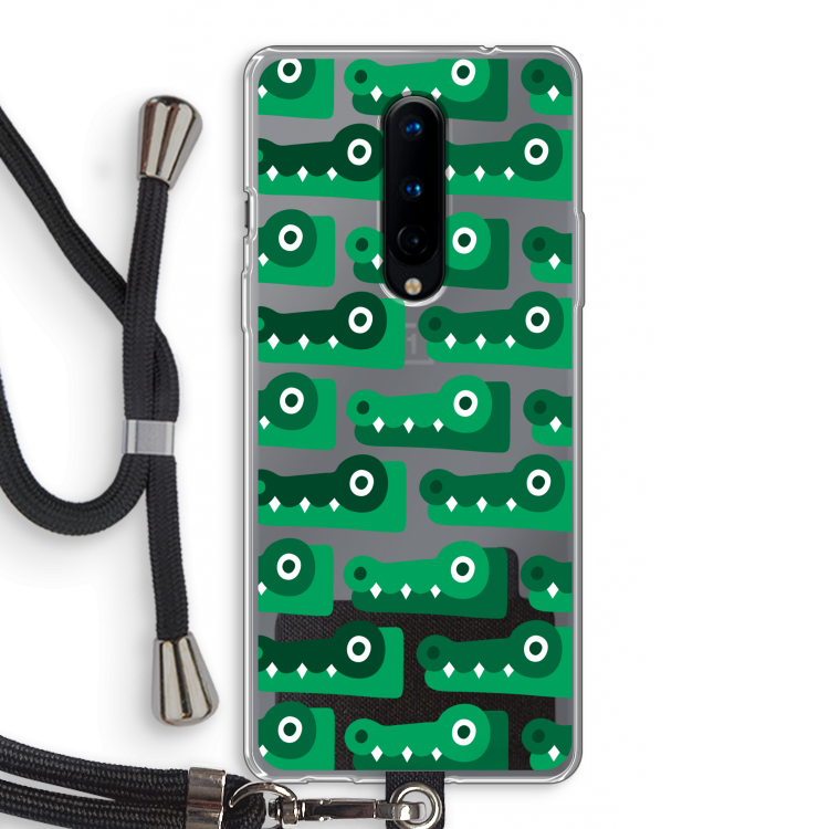 Crocs: OnePlus 8 Transparant Hoesje met koord