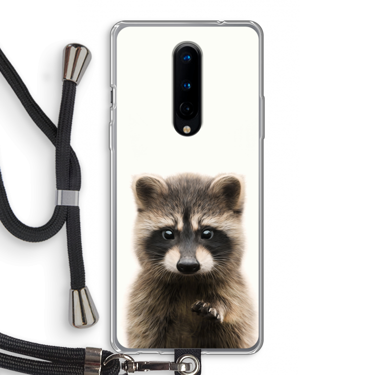 Rocco: OnePlus 8 Transparant Hoesje met koord