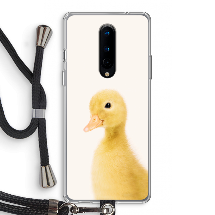Duke: OnePlus 8 Transparant Hoesje met koord