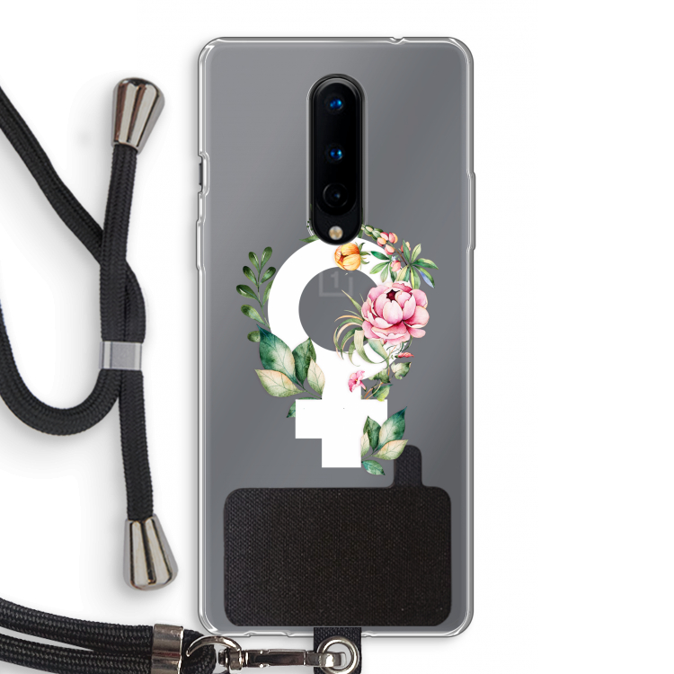 Venus: OnePlus 8 Transparant Hoesje met koord