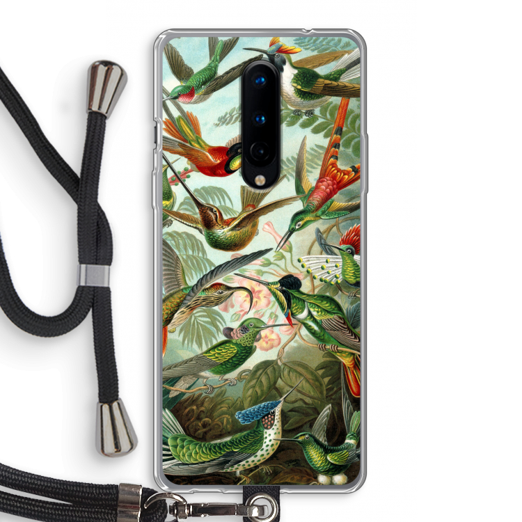 Haeckel Trochilidae: OnePlus 8 Transparant Hoesje met koord