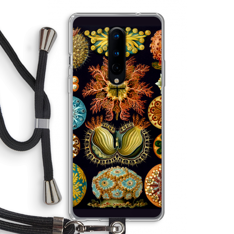 Haeckel Ascidiae: OnePlus 8 Transparant Hoesje met koord