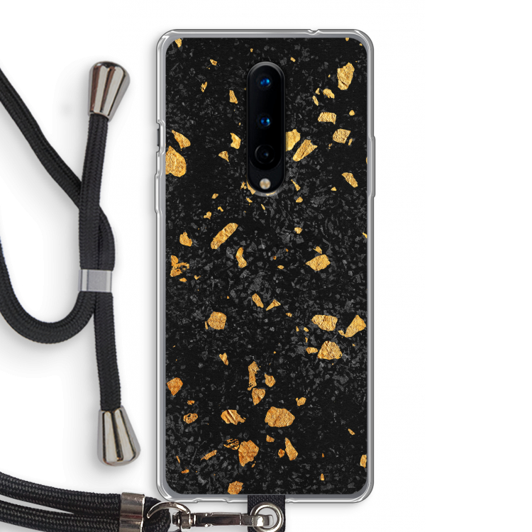 Terrazzo N°7: OnePlus 8 Transparant Hoesje met koord
