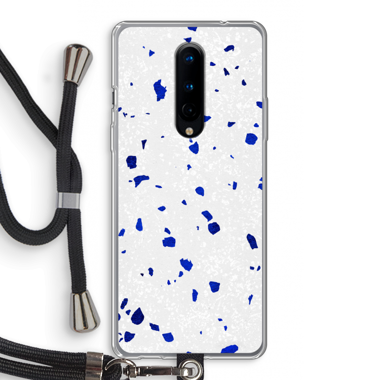 Terrazzo N°5: OnePlus 8 Transparant Hoesje met koord
