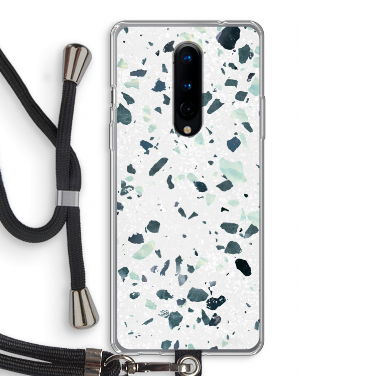 Terrazzo N°2: OnePlus 8 Transparant Hoesje met koord