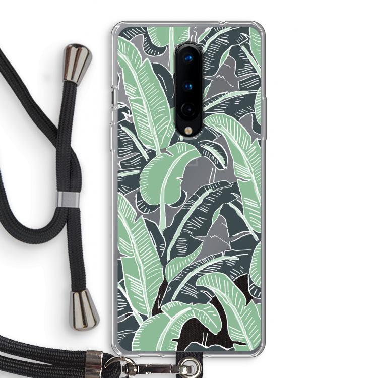 This Sh*t Is Bananas: OnePlus 8 Transparant Hoesje met koord