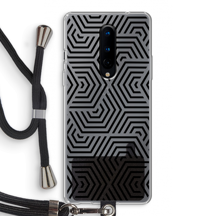 Magic pattern: OnePlus 8 Transparant Hoesje met koord