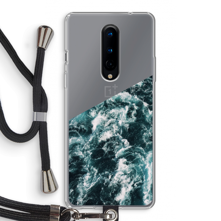 Zee golf: OnePlus 8 Transparant Hoesje met koord